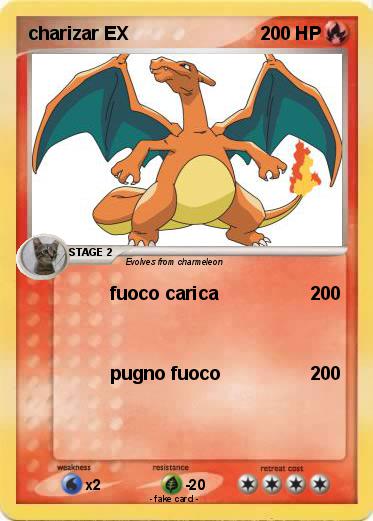 Pokemon charizar EX