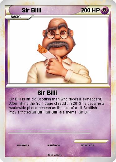 Pokemon Sir Billi