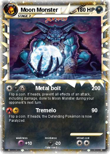 Pokemon Moon Monster