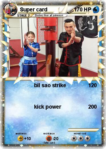 Pokemon Super card