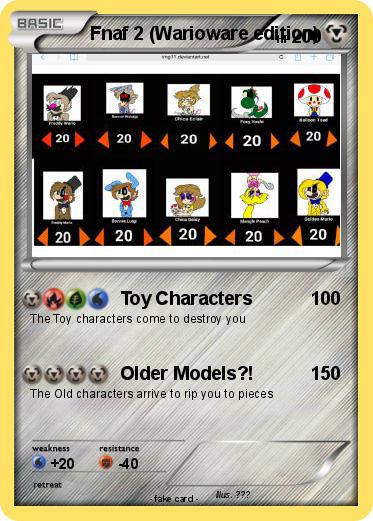 Pokemon Fnaf 2 (Warioware edition)