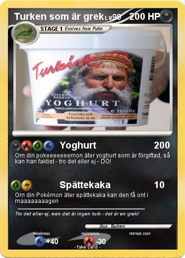 Pokemon Turken som är grek