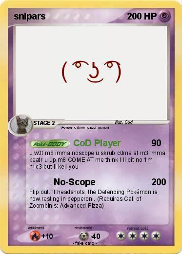 Pokemon snipars