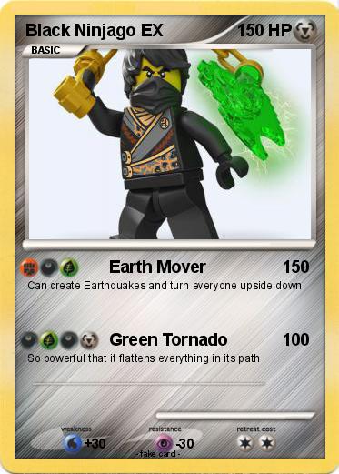 Pokemon Black Ninjago EX