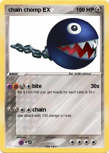 Pokemon chain chomp EX
