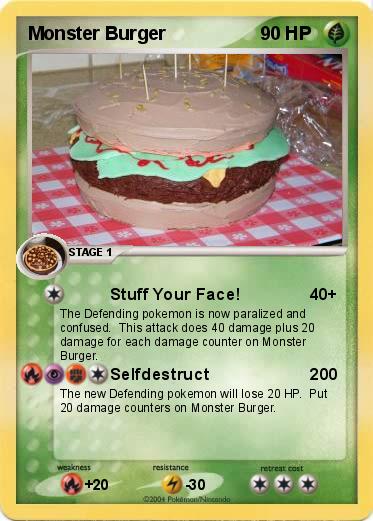 Pokemon Monster Burger