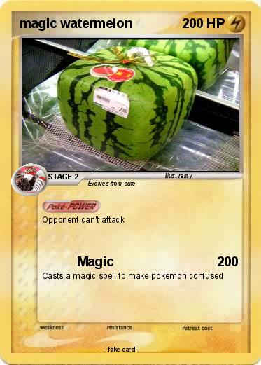 Pokemon magic watermelon