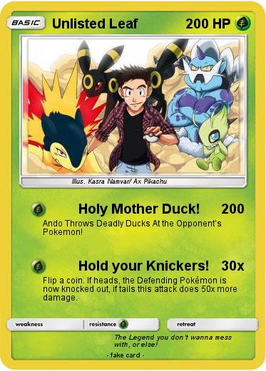 Pokemon Unlisted Leaf