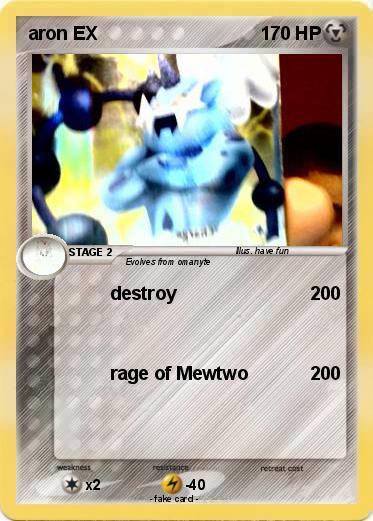 Pokemon aron EX