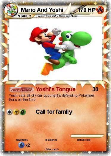 Pokemon Mario And Yoshi