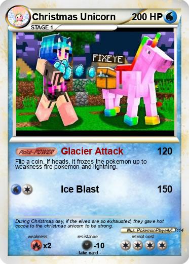 Pokemon Christmas Unicorn