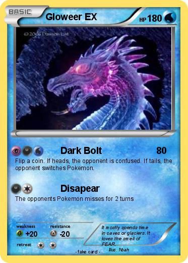Pokemon Gloweer EX