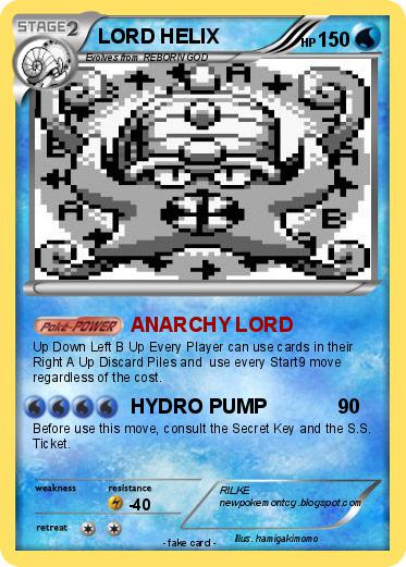 Pokemon LORD HELIX