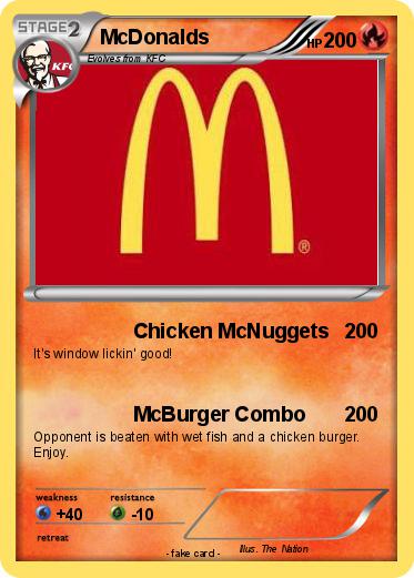 Pokemon McDonalds