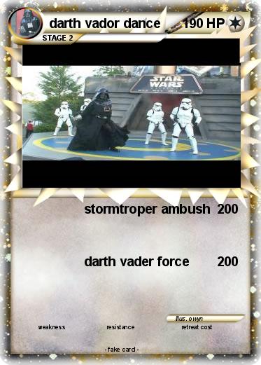 Pokemon darth vador dance
