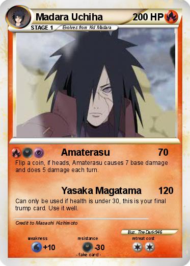 Pokemon Madara Uchiha