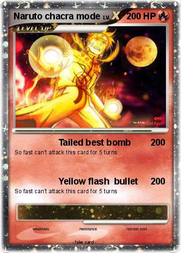 Pokemon Naruto chacra mode