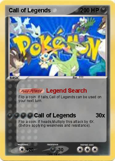 Pokemon Call of Legends