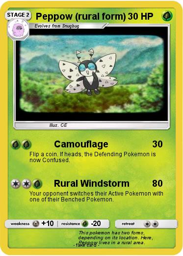 Pokemon Peppow (rural form)