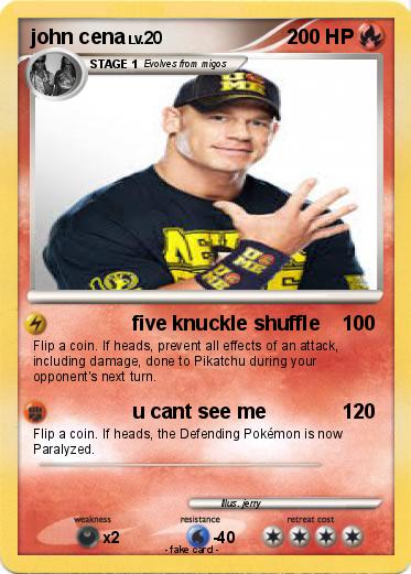 Pokemon john cena