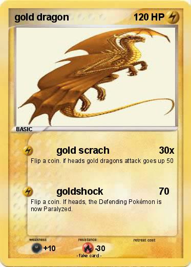 Pokemon gold dragon