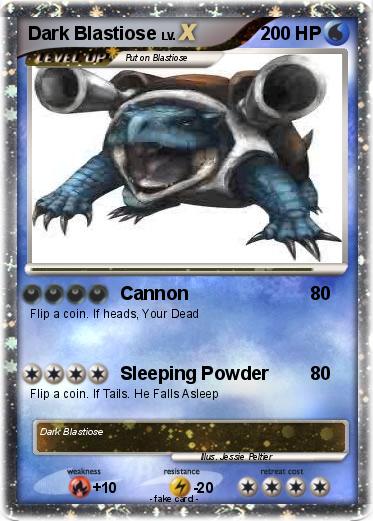 Pokemon Dark Blastiose