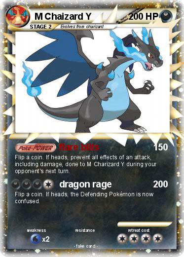 Pokemon M Chaizard Y