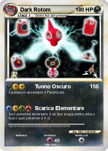 Pokemon Dark Rotom