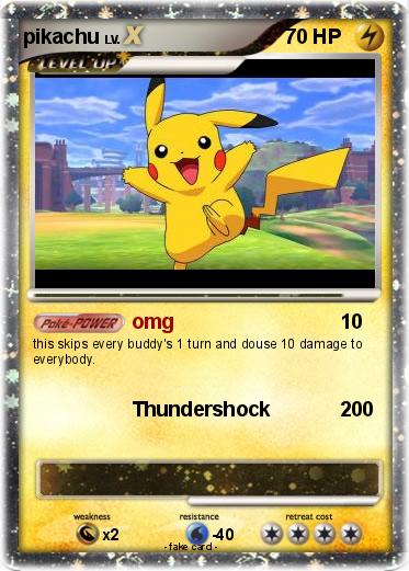 Pokemon pikachu
