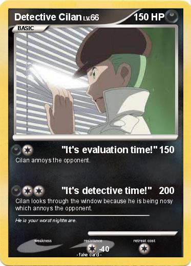 Pokemon Detective Cilan