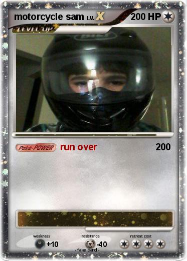 Pokemon motorcycle sam