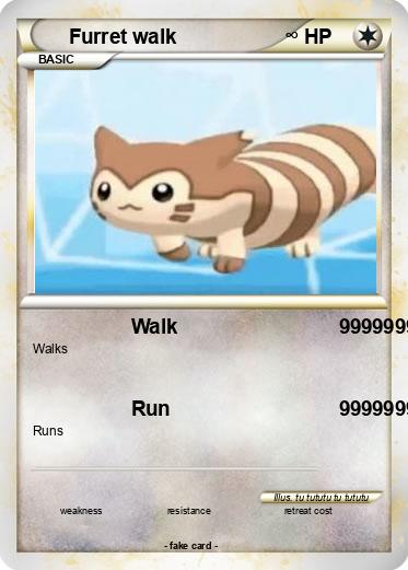 Pokemon Furret walk