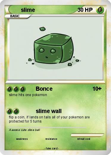 Pokemon slime