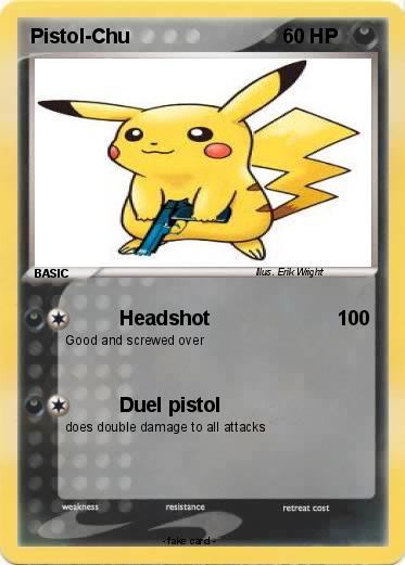Pokemon Pistol-Chu