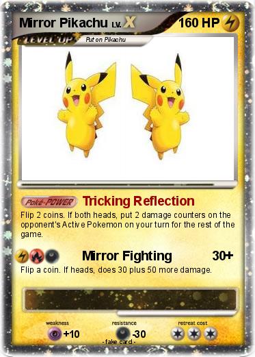 Pokemon Mirror Pikachu