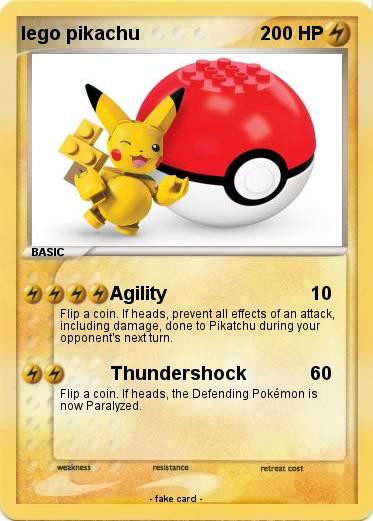 Pokemon lego pikachu