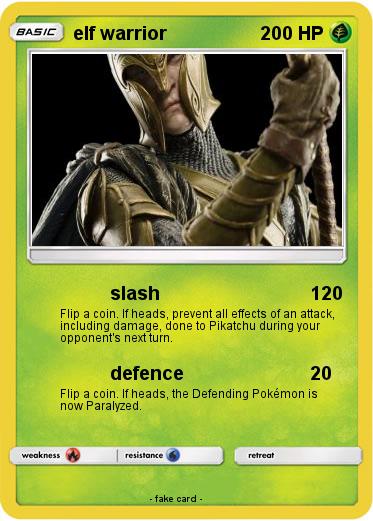 Pokemon elf warrior