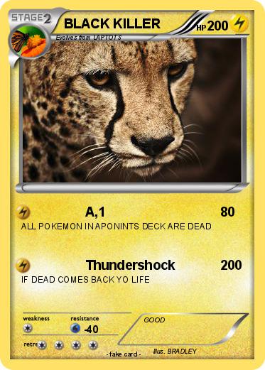Pokemon BLACK KILLER
