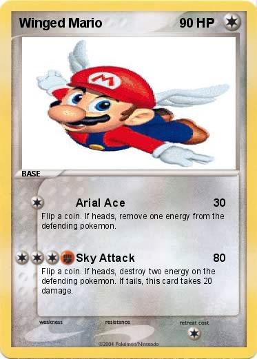 Pokemon Winged Mario