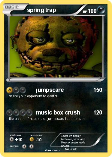 Pokemon spring trap