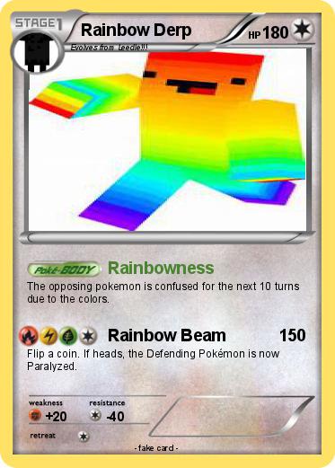 Pokemon Rainbow Derp