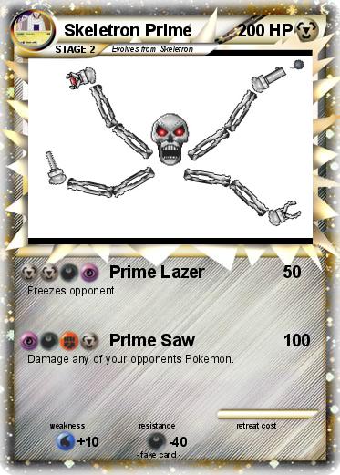 Pokemon Skeletron Prime