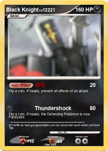 Pokemon Black Knight