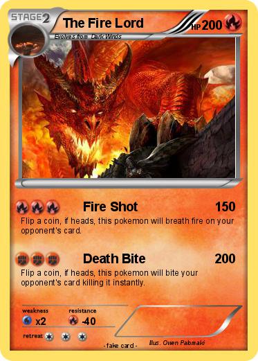 Pokemon The Fire Lord