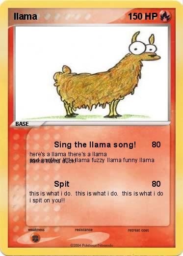 Pokemon llama