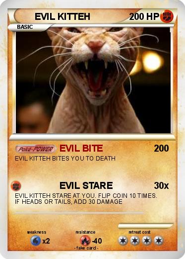 Pokemon EVIL KITTEH