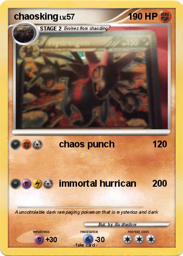 Pokemon chaosking