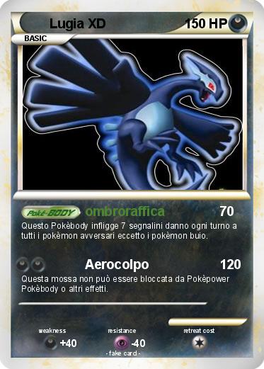 Pokemon Lugia XD