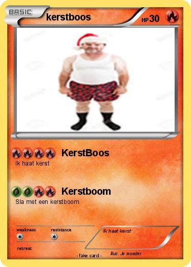 Pokemon kerstboos