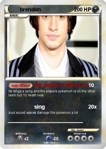 Pokemon brendon